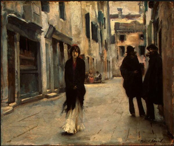 Rue à Venise – John Singer Sargent John Singer Sargent 85x75