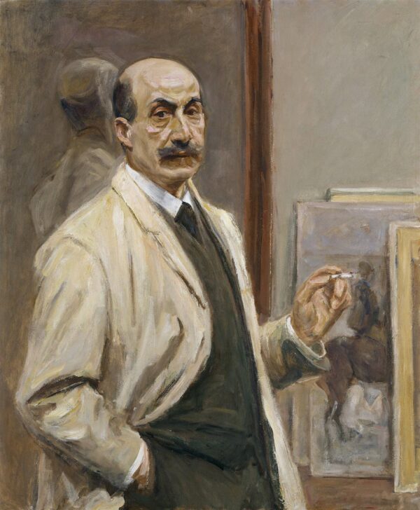 Liebermann, Autoportrait – Max Liebermann Max Liebermann 70x85