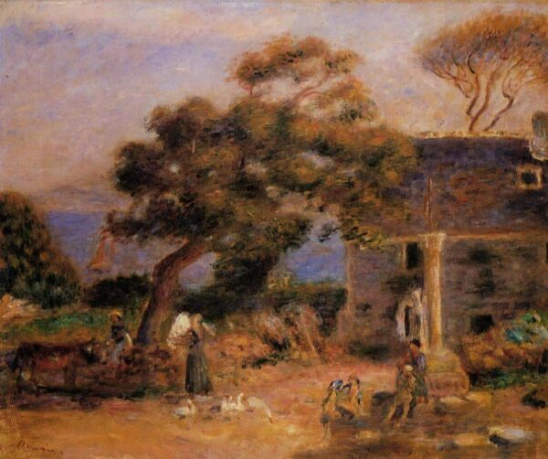 Une vue de Treboul – Pierre-Auguste Renoir Pierre-Auguste Renoir 85x75