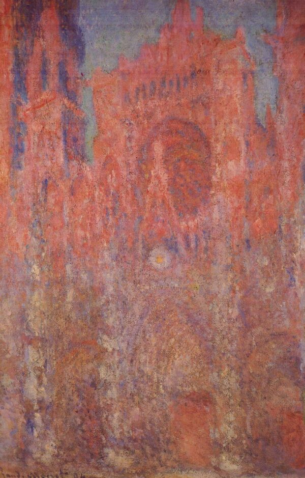 La Cathédrale de Rouen. Façade (W1328) – Claude Monet Claude Monet 70x105