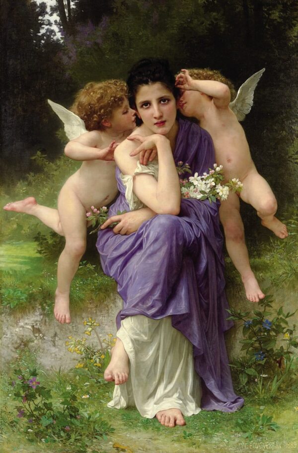 Chants de printemps – William Bouguereau William Bouguereau 70x85