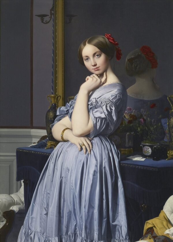 Portrait de la Comtesse d’Haussonville – Jean-Auguste-Dominique Ingres Jean-Auguste-Dominique Ingres 70x105