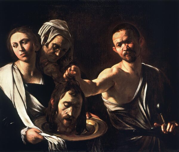 Salomé reçoit la tête de Saint Jean Baptiste – Caravage Le Caravage 85x75