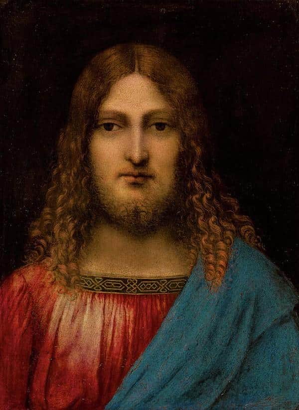 Le buste du Christ – Léonard de Vinci Léonard de Vinci 70x105