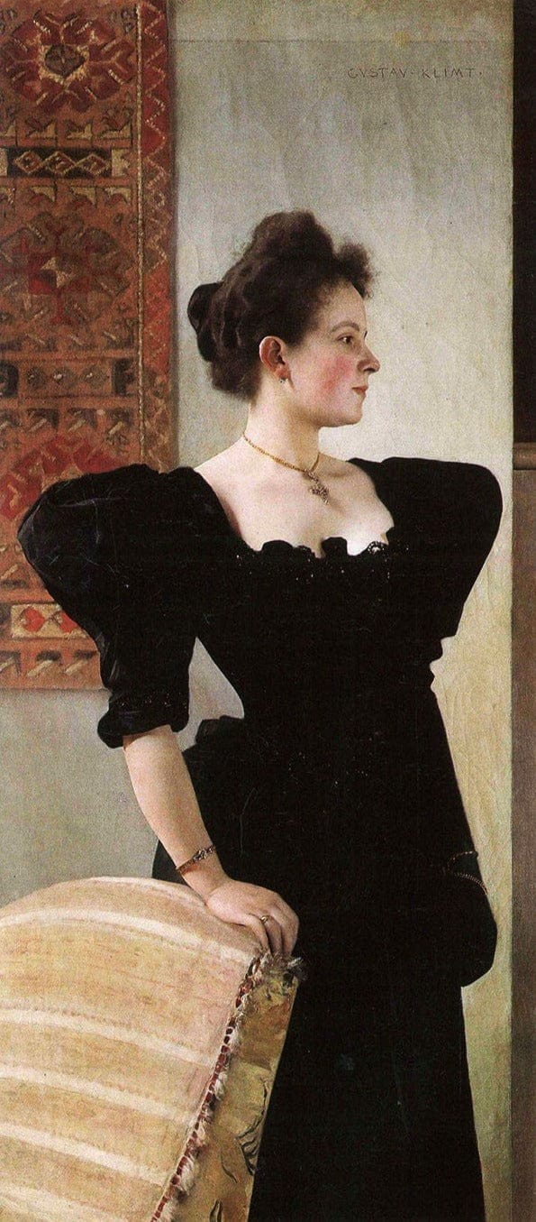 Portrait de Marie Breunig – Gustav Klimt Gustav Klimt 70x160