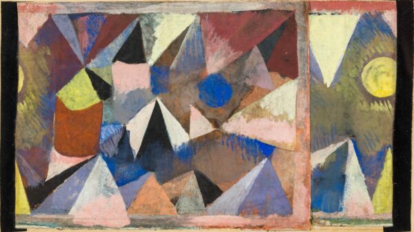 Paysage de montagne – Paul Klee Paul Klee 120x70