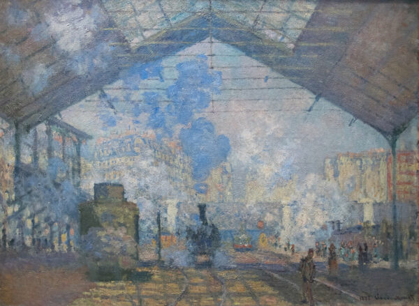 La Gare Saint-Lazare – Claude Monet Claude Monet 105x70