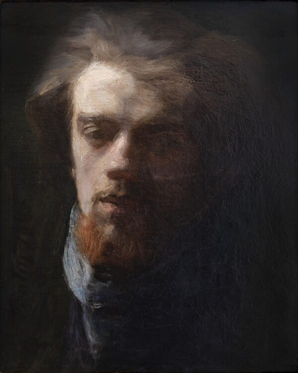 Autoportrait, 1860 – Henri Fantin-Latour Henri Fantin-Latour 70x85