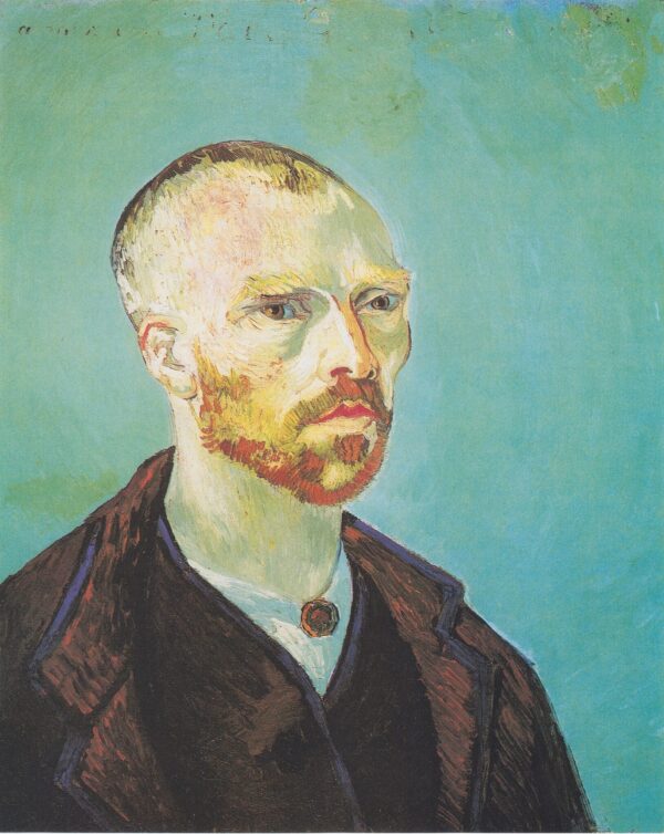 Autoportrait (dédié à Paul Gauguin) – Van Gogh Série des Autoportraits de Vincent van Gogh 70x85