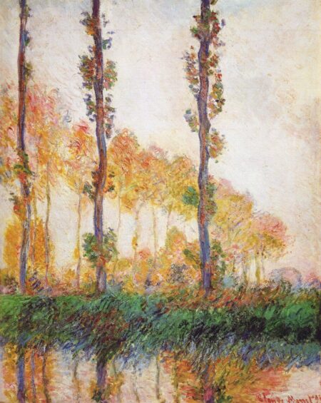 Les Trois arbres, automne – Claude Monet Claude Monet