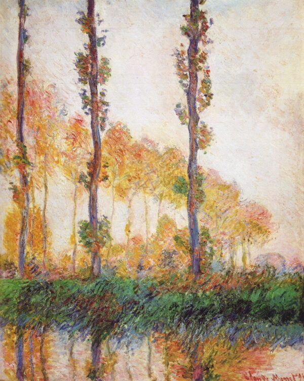 Les Trois arbres, automne – Claude Monet Claude Monet 70x85