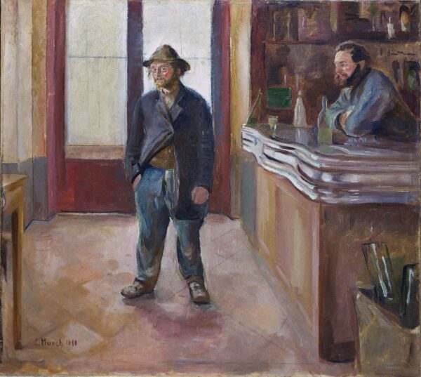 Dans la taverne – Edvard Munch Edvard Munch 70x70