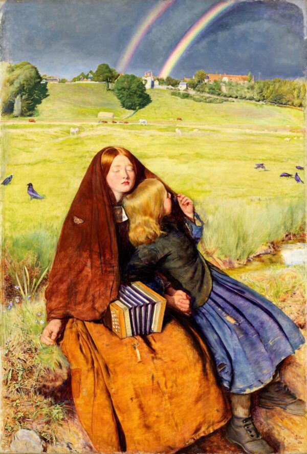 La fille aveugle – John Everett Millais John Everett Millais 70x105