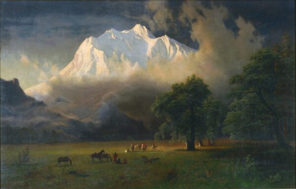 Le Mont Adams, Washington – Albert Bierstadt Albert Bierstadt 105x70