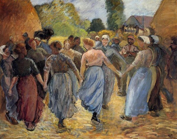 Le Reigen – Camille Pissarro Camille Pissarro 85x75