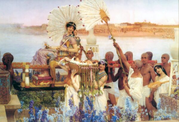 La découverte de Moïse – Lawrence Alma-Tadema Lawrence Alma-Tadema 105x70