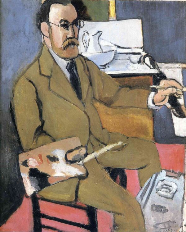 Autoportrait 1918 – Matisse Henri Matisse 70x85