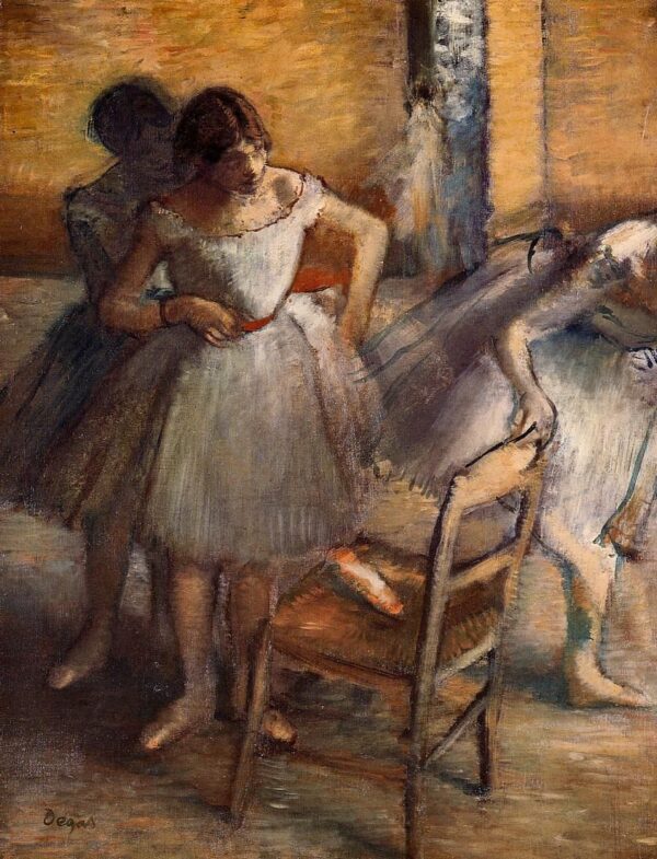 Danseurs, 1895-1900 – Edgar Degas Edgar Degas 70x85