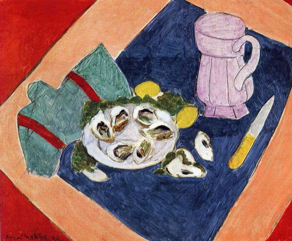 Nature morte avec huîtres – Matisse Henri Matisse 85x75