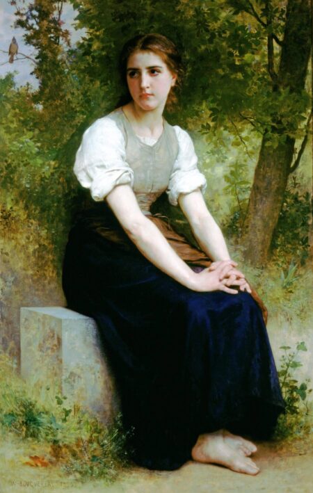 Le chant du rossignol – William Bouguereau William Bouguereau