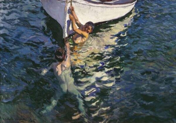 Le bateau blanc de Javea – Sorolla Joaquín Sorolla 105x70