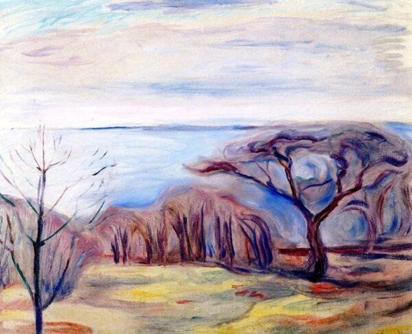 Paysage de printemps – Edvard Munch Edvard Munch 85x75