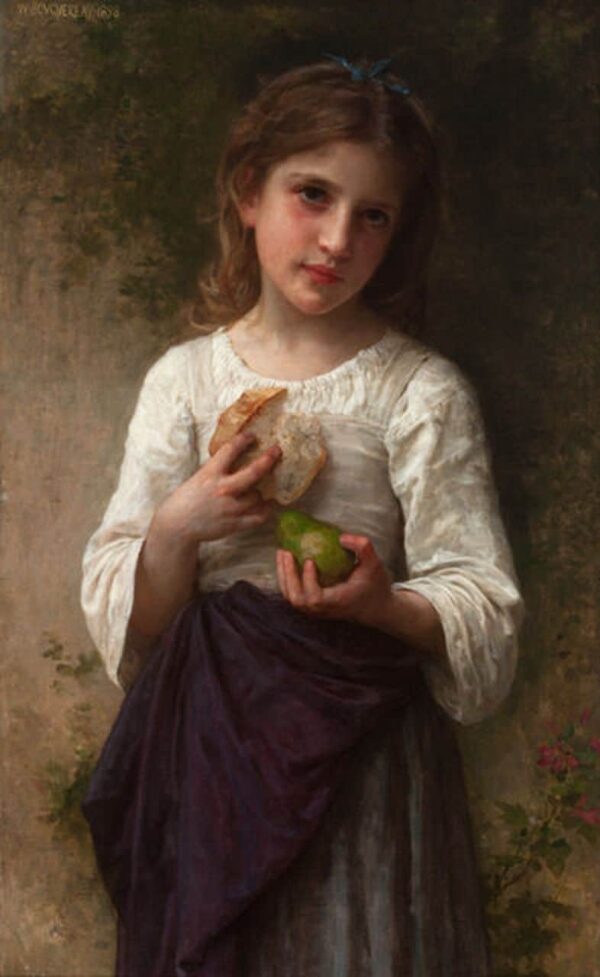 Repas frugaux – William Bouguereau William Bouguereau 70x105