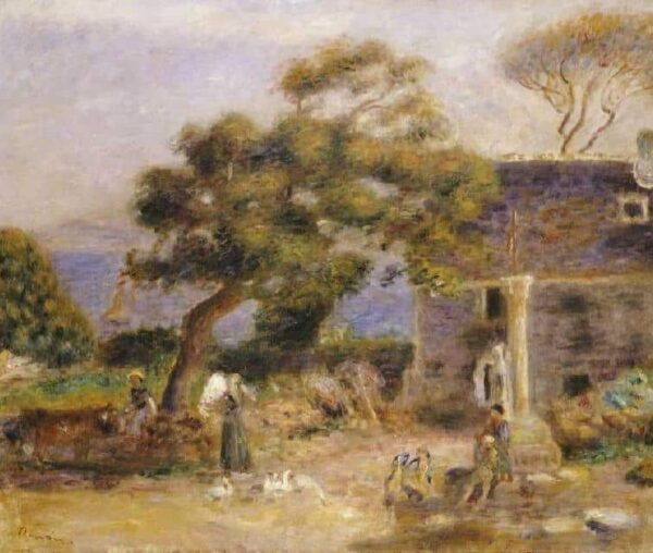 Vue de Treboul – Pierre-Auguste Renoir Pierre-Auguste Renoir 85x75