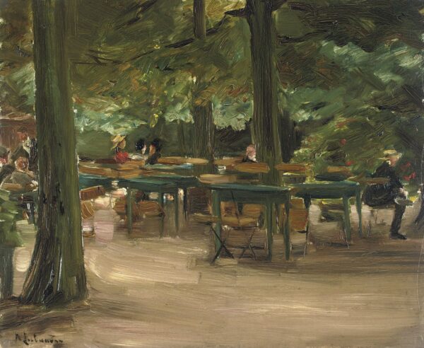 Jardin de bières – Max Liebermann Max Liebermann 85x75