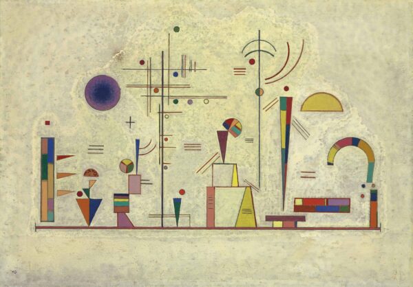 Amusement sérieux  – Vassily Kandinsk Vassily Kandinsky 105x70