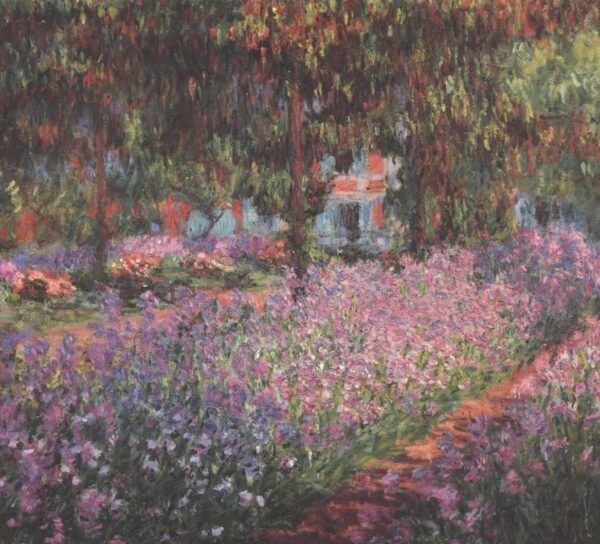 Le Jardin de l’artiste à Giverny (iris) – Claude Monet Claude Monet 70x70