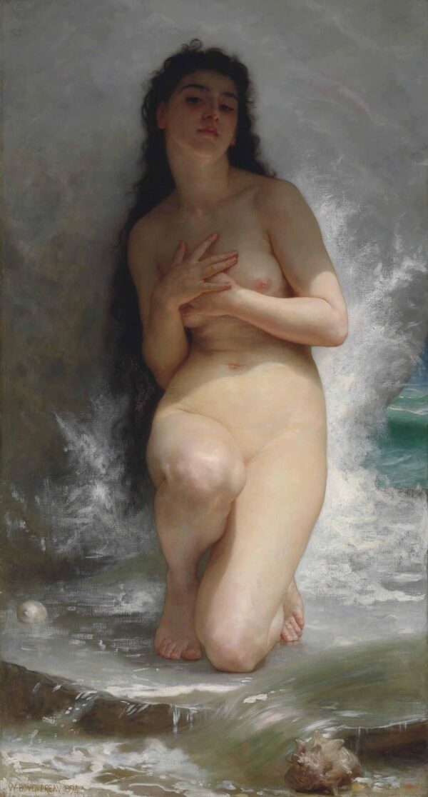 La perle – William Bouguereau William Bouguereau 70x120