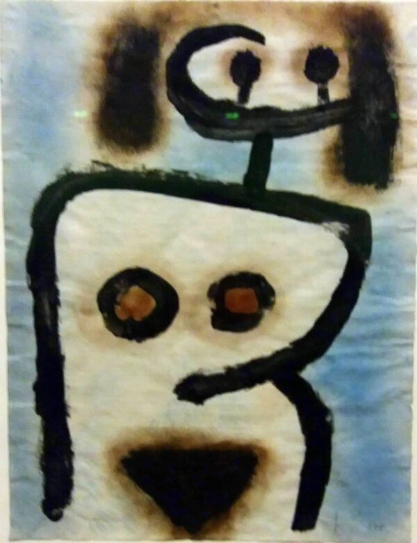 Un visage aussi du corps – Paul Klee Paul Klee 70x85