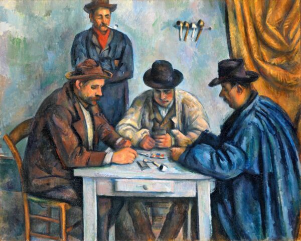 Les joueurs de cartes de Paul Cézanne Paul Cézanne 85x75