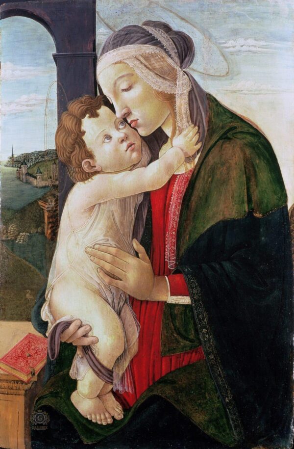 La Vierge à l’Enfant, 15ème siècle – Sandro Botticelli Sandro Botticelli 70x105