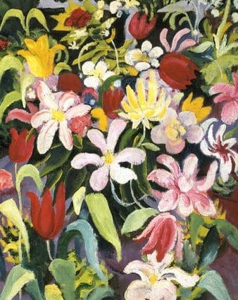 Tapis de fleurs – August Macke August Macke 70x85