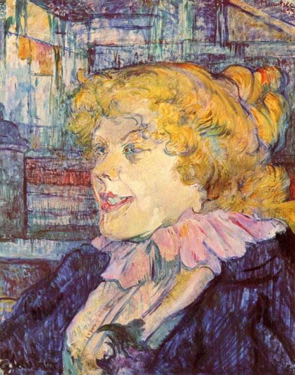 La fille anglaise de l’Etoile du Havre – Toulouse Lautrec Henri de Toulouse-Lautrec 70x85