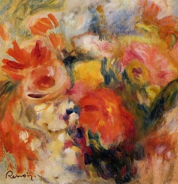 Étude de fleur 1913 – Pierre-Auguste Renoir Pierre-Auguste Renoir 70x70