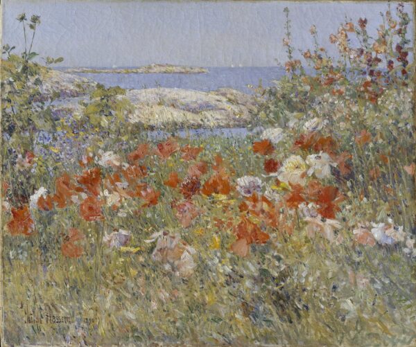 Le jardin de Celia Thaxter, Isles de Shoals, Maine – Childe Hassam Childe Hassam 85x75