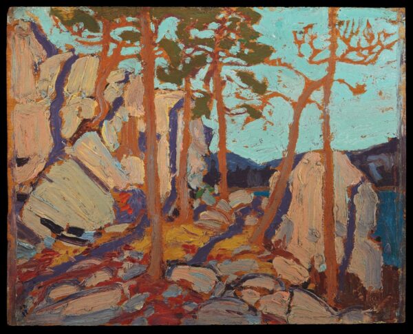 Pine Cleft Rocks – Tom Thomson Tom Thomson