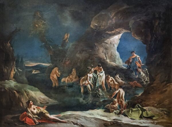 Diana et Actéon – Giovanni Battista Tiepolo 85x75