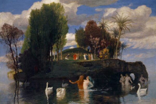 L’île de la vie – Arnold Böcklin Arnold Böcklin 105x70