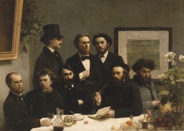 Un coin de table – Henri Fantin-Latour Henri Fantin-Latour 105x70