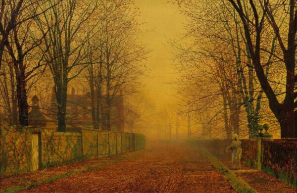 Lueur du soir – John atkinson grimshaw John Atkinson Grimshaw 105x70