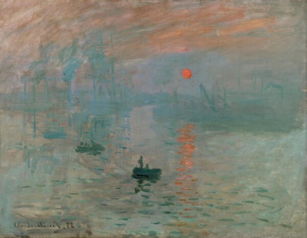 Impression, soleil levant – Claude Monet Claude Monet 85x75