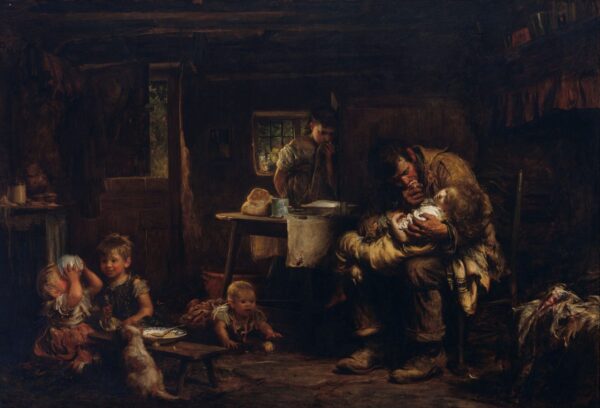 Le veuf – Luke Fildes Luke Fildes 105x70