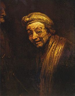 Autoportrait en Zeuxis – Rembrandt van Rijn Rembrandt van Rijn 70x85