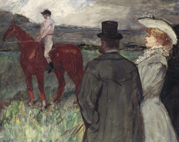 À l’hippodrome – Toulouse Lautrec Henri de Toulouse-Lautrec 85x75