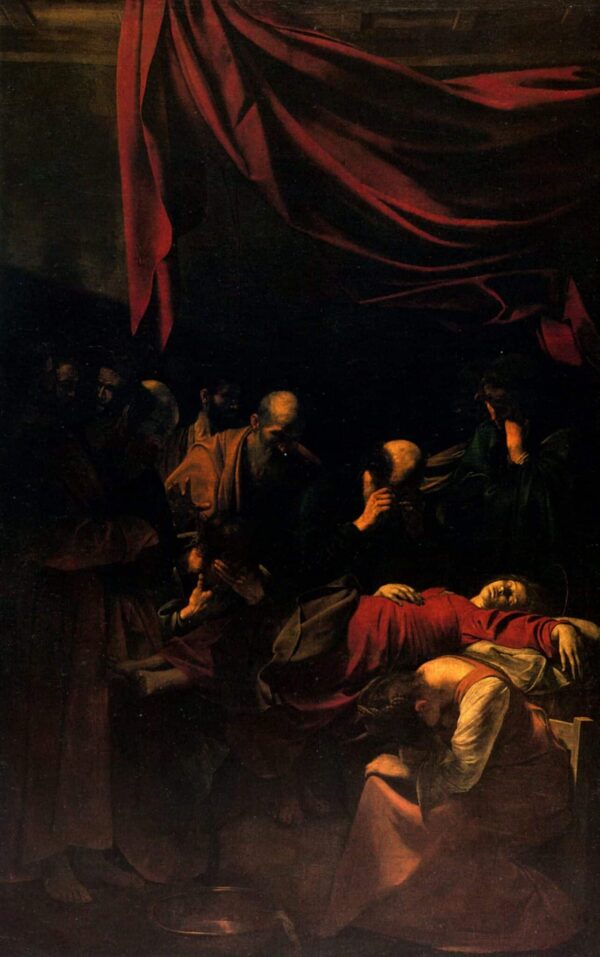 La Mort de la Vierge – Caravage Le Caravage 70x105