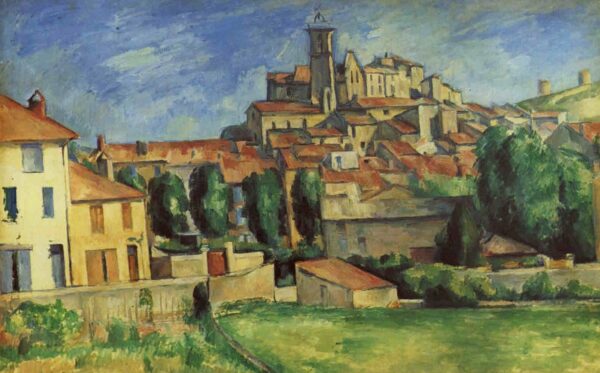 Gardanne (vue horizontale) – Paul Cézanne Paul Cézanne 105x70